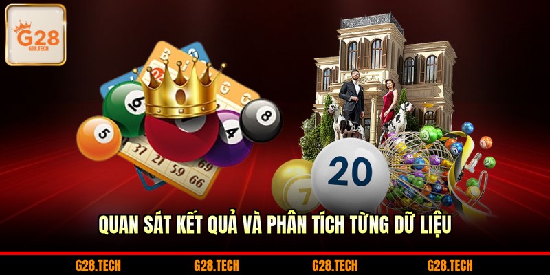 Quan sát kết quả và phân tích từng dữ liệu