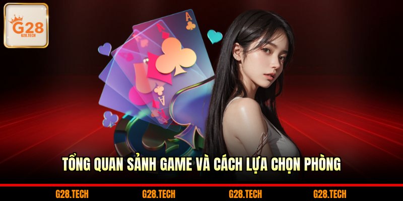 Tổng quan sảnh game và cách lựa chọn phòng