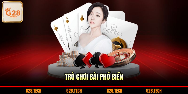 Trò chơi bài phổ biến 